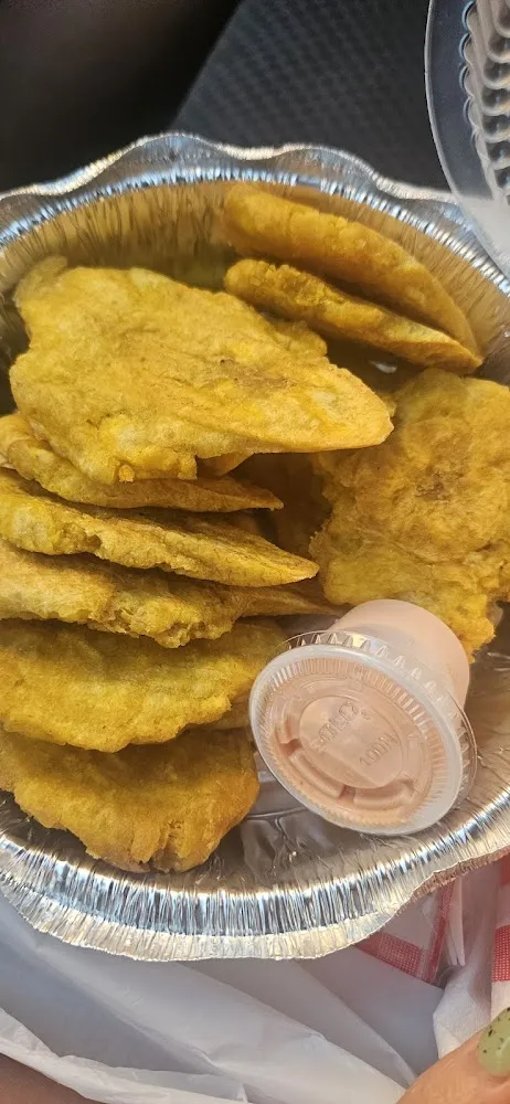 Fried Green Plantains