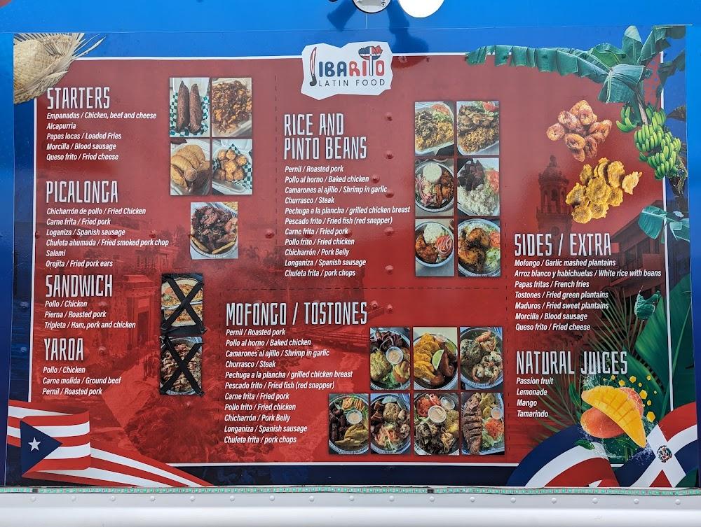 Jibarito Latin Food Menu image 3